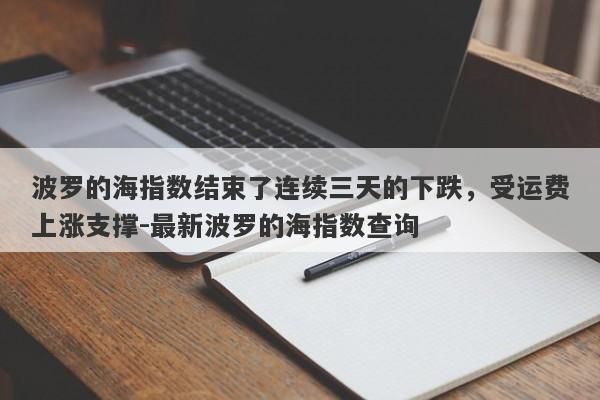 波罗的海指数结束了连续三天的下跌，受运费上涨支撑-最新波罗的海指数查询