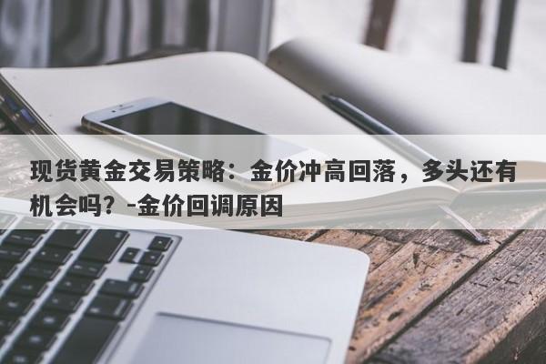 现货黄金交易策略：金价冲高回落，多头还有机会吗？-金价回调原因