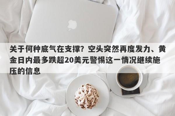 关于何种底气在支撑？空头突然再度发力、黄金日内最多跌超20美元警惕这一情况继续施压的信息