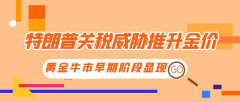 特朗普关税威胁推升金价，黄金牛市早期阶段显现